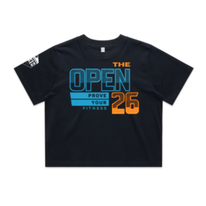 Open26 Crop Tee